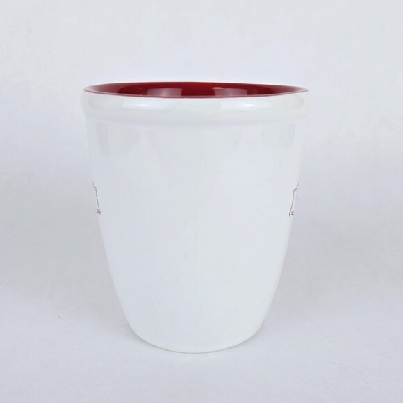 Starbucks 2006 Mug Teacup Starbucks Coffee Company Est 1971 White Red Classic - Picture 9 of 16